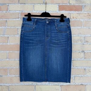 NWT Liverpool Jean Skirt